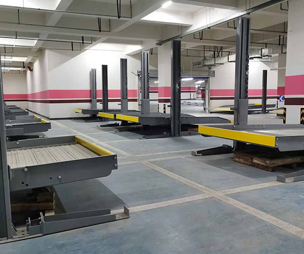 四柱簡易類停車位過驗收